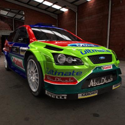 3D Model of 2008 Racing - Subaru Impreza WRC - 3D Render 1